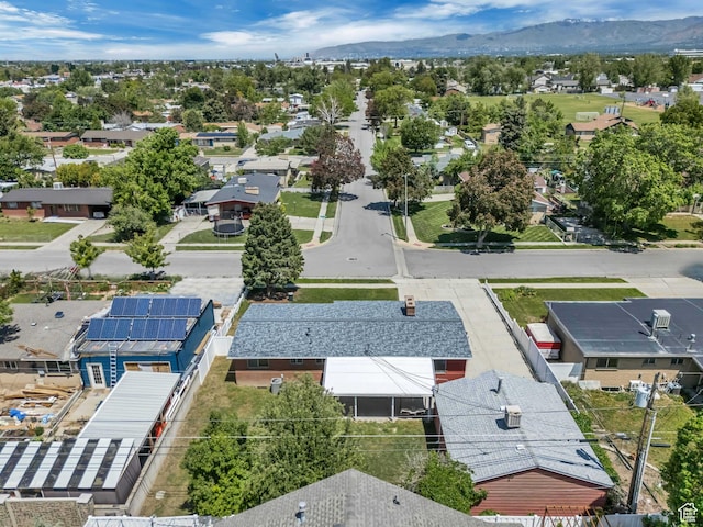 160 E 7060 S, Midvale, UT 84047 - aerial view of residential area featuring a mountainous background