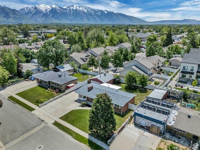160 E 7060 S, Midvale, UT 84047 - aerial view of residential area featuring a mountainous background