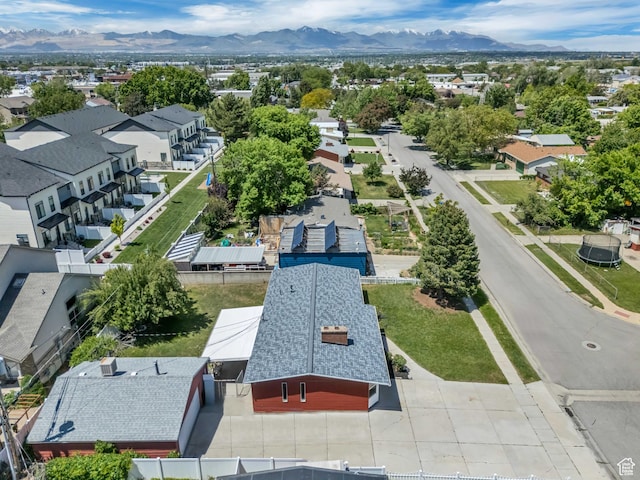 160 E 7060 S, Midvale, UT 84047 - aerial view of residential area with a mountain backdrop