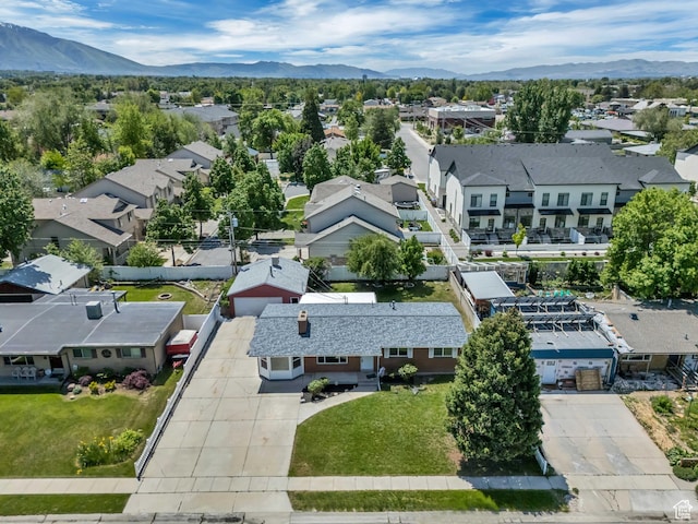160 E 7060 S, Midvale, UT 84047 - aerial view of residential area with a mountainous background