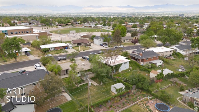 941 E Carnation Dr, Sandy, UT 84094 - aerial view of residential area with mountains