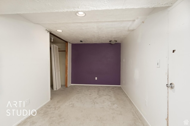 941 E Carnation Dr, Sandy, UT 84094 - carpeted empty room with baseboards and recessed lighting