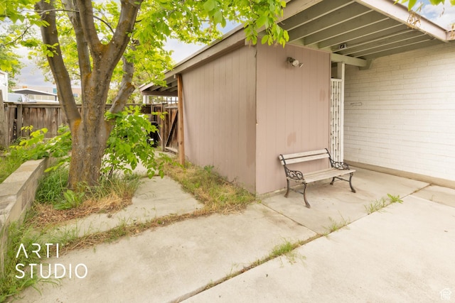 941 E Carnation Dr, Sandy, UT 84094 - view of patio / terrace featuring fence