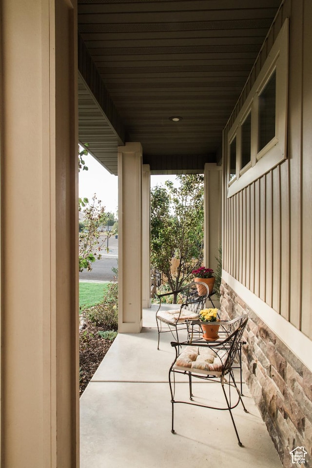 465 N 100th St E, Millville, UT 84326 - view of porch