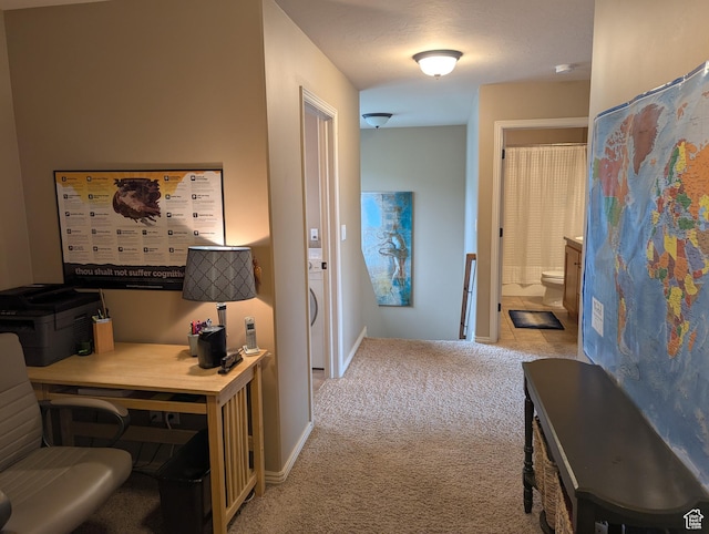 465 N 100th St E, Millville, UT 84326 - office with light colored carpet and baseboards