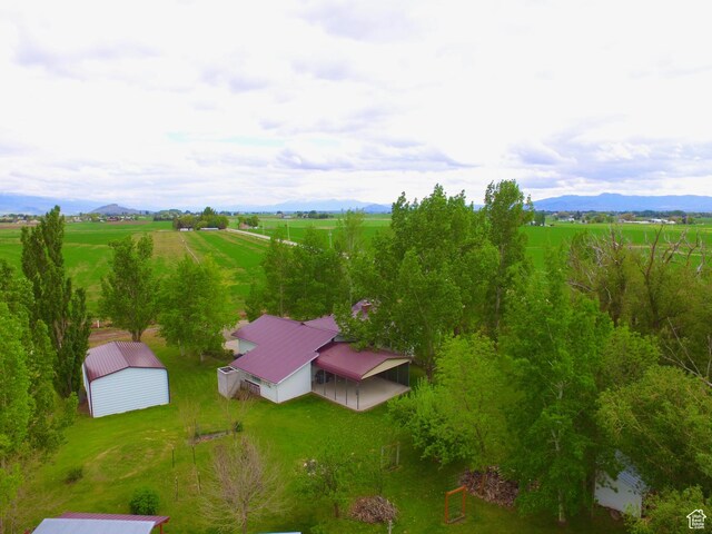 662 N 1600 E, Preston, ID 83263 - aerial view of sparsely populated area with a mountainous background