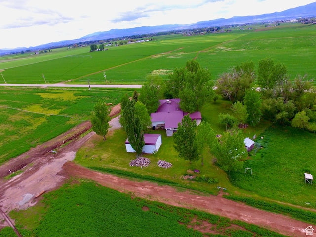 662 N 1600 E, Preston, ID 83263 - overview of rural landscape with a mountainous background