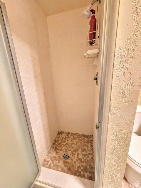 273 S 700 W, Parowan, UT 84761 - bathroom with a stall shower and toilet