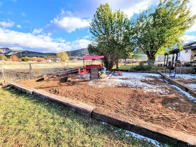 273 S 700 W, Parowan, UT 84761 - view of yard featuring fence and a mountain view