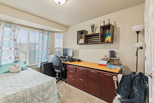 78 N Peach St E, Santaquin, UT 84655 - bedroom with light colored carpet and a desk