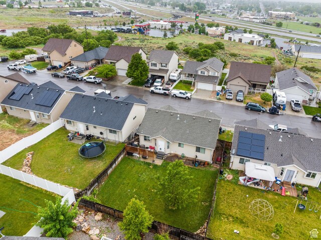 78 N Peach St E, Santaquin, UT 84655 - aerial view of residential area