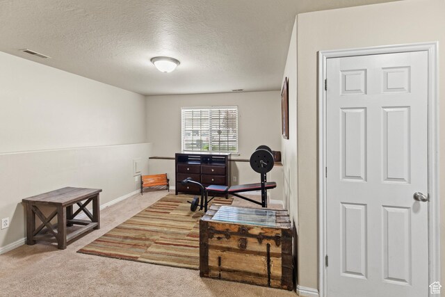78 N Peach St E, Santaquin, UT 84655 - carpeted office with a textured ceiling and baseboards