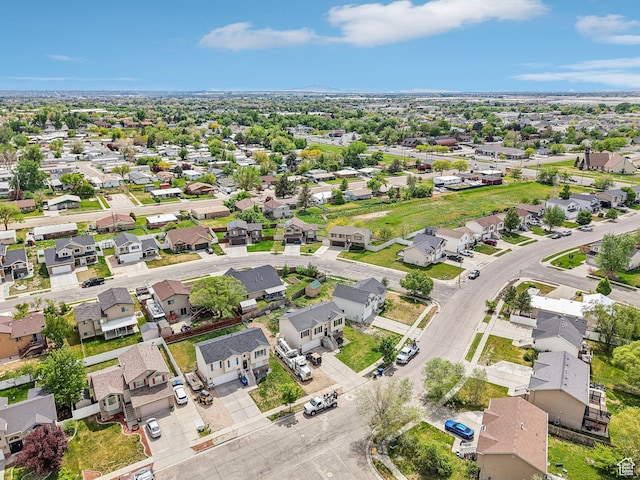 517 E Canyon View Dr N, Ogden, UT 84404 - aerial perspective of suburban area