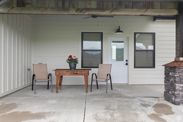 22 Old Ranch Rd, Montpelier, ID 83254 - view of patio with ceiling fan