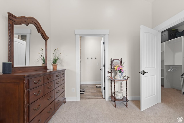 22 Old Ranch Rd, Montpelier, ID 83254 - hall featuring light colored carpet and baseboards