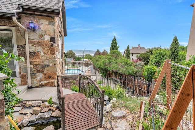 861 N 1100 E, Pleasant Grove, UT 84062 - balcony featuring view of pool area