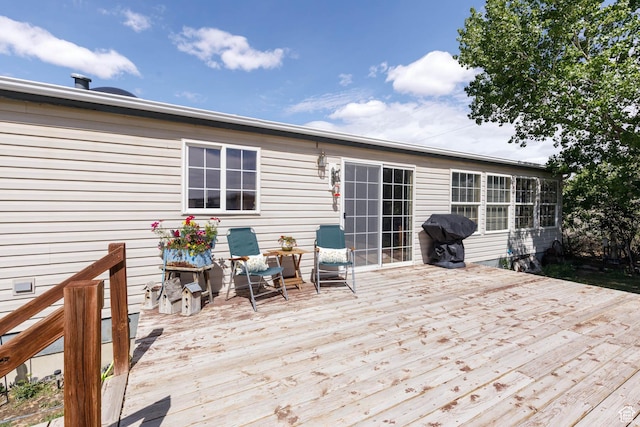 1090 N 200 E, Ferron, UT 84523 - view of wooden terrace