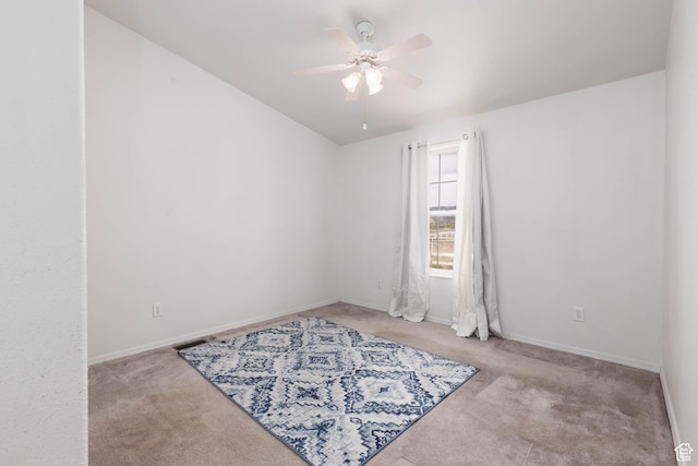 1090 N 200 E, Ferron, UT 84523 - empty room with carpet, a ceiling fan, and baseboards