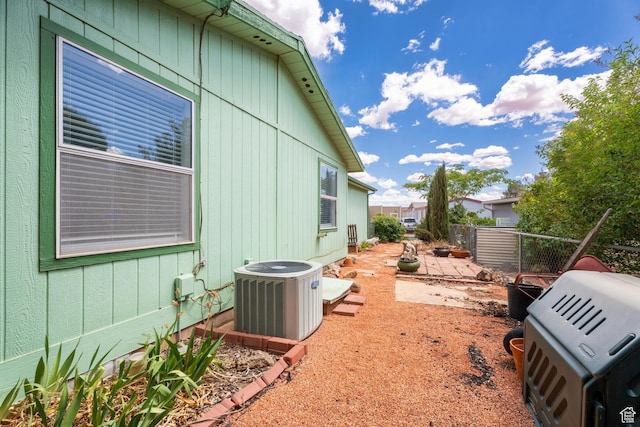 39 N 3850 W, Hurricane, UT 84737 - view of property exterior with central air condition unit and fence
