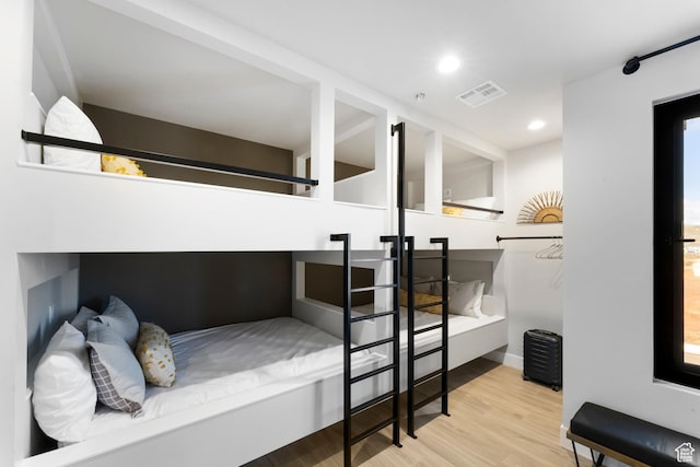 5266 W 2480 S Unit 132, Hurricane, UT 84737 - bedroom featuring wood finished floors and recessed lighting