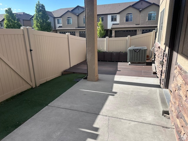 845 S 1840 W, Orem, UT 84059 - view of patio with central AC unit, a residential view, and fence