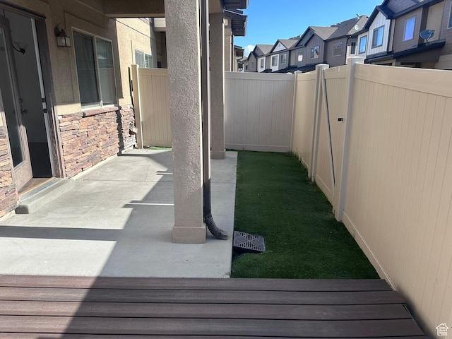 845 S 1840 W, Orem, UT 84059 - view of patio / terrace with fence and a residential view