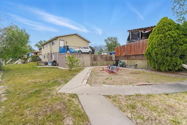 493 N 1025 W St W, Orem, UT 84057 - view of yard