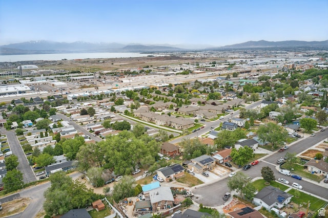493 N 1025 W St W, Orem, UT 84057 - view of property location featuring a water and mountain view and nearby suburban area