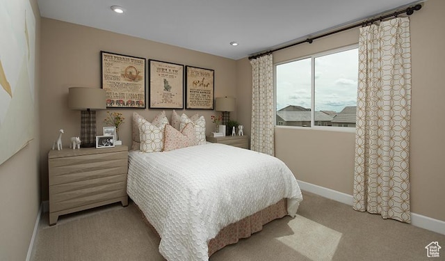 1065 W 400th St S Unit 45, Brigham City, UT 84302 - carpeted bedroom featuring baseboards and recessed lighting