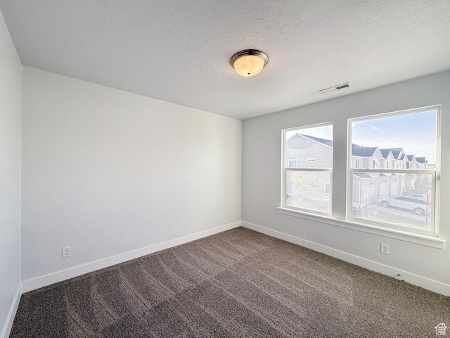 5107 W Harlow Way, Herriman, UT 84096 - carpeted empty room featuring baseboards and a textured ceiling