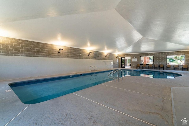 view of indoor community pool