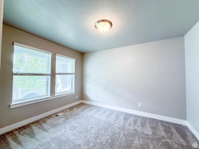 3921 W 1850 N, Lehi, UT 84043 - spare room featuring carpet floors, baseboards, and a textured ceiling