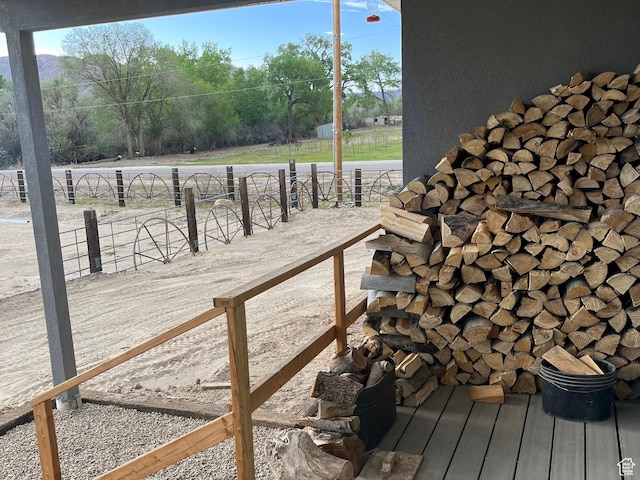 365 N 100 E, Ferron, UT 84523 - view of wooden deck