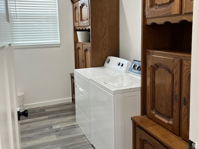 365 N 100 E, Ferron, UT 84523 - laundry room with washing machine and dryer, light wood-style floors, and baseboards