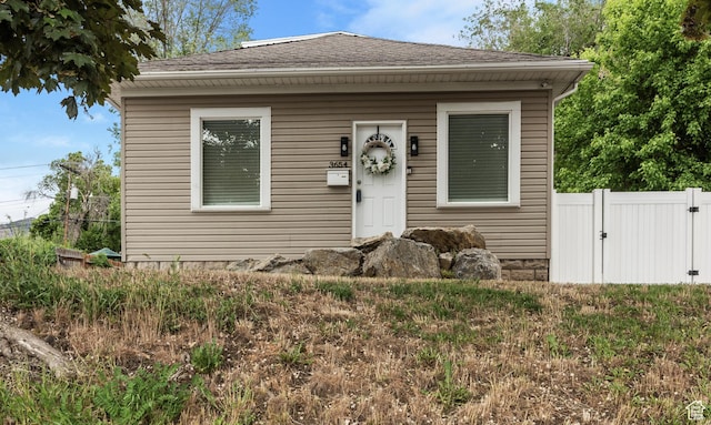 3654 Ogden Ave, Ogden, UT 84403 - bungalow with fence and a shingled roof