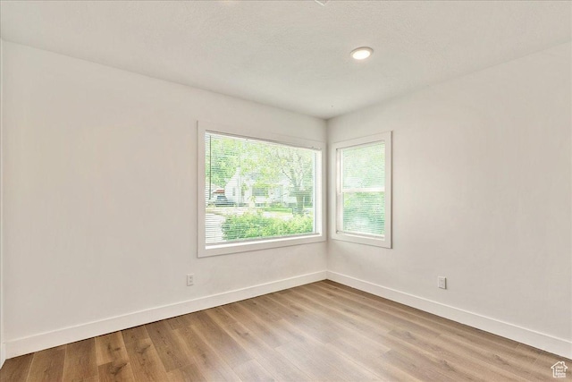 1042 E 460 S, Provo, UT 84606 - unfurnished room with light wood-style flooring, baseboards, and recessed lighting