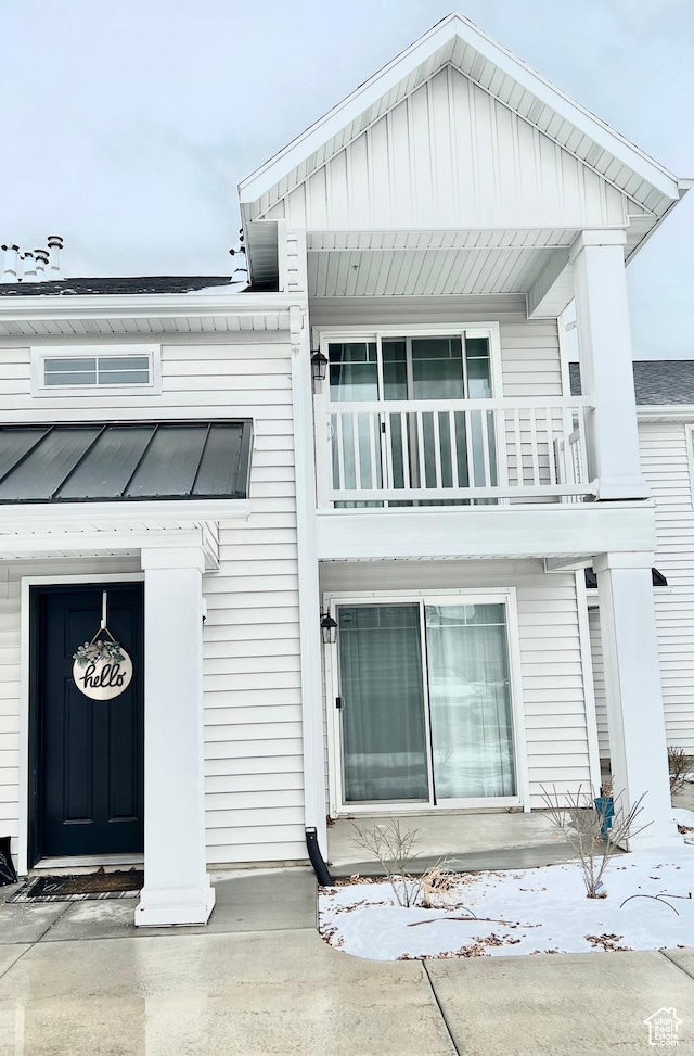 2497 W 500 S Unit 3, Springville, UT 84663 - view of front of property with a balcony