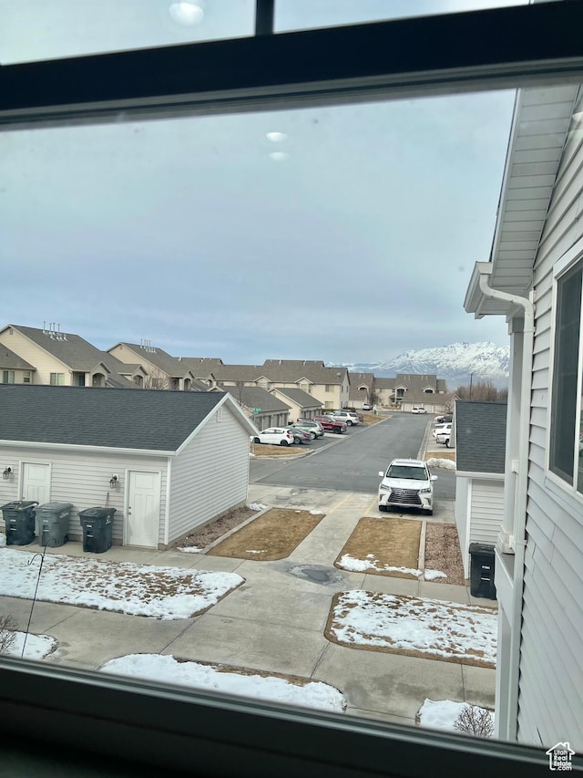 2497 W 500 S Unit 3, Springville, UT 84663 - detailed view of a residential view and a mountain view