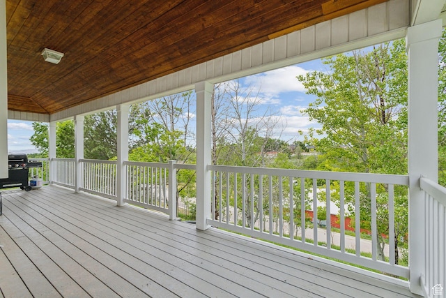 1001 E 1500 N, Layton, UT 84040 - view of wooden terrace