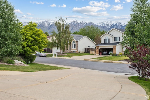 1001 E 1500 N, Layton, UT 84040 - view of street featuring a mountain view and sidewalks