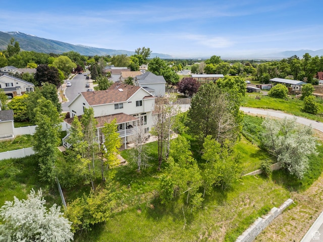 1001 E 1500 N, Layton, UT 84040 - aerial view of residential area with a mountain backdrop