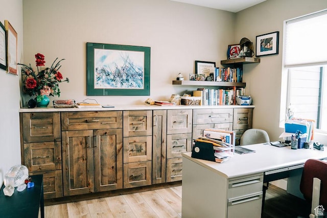 2366 W 3750 N, Cedar City, UT 84721 - home office with light wood-style flooring