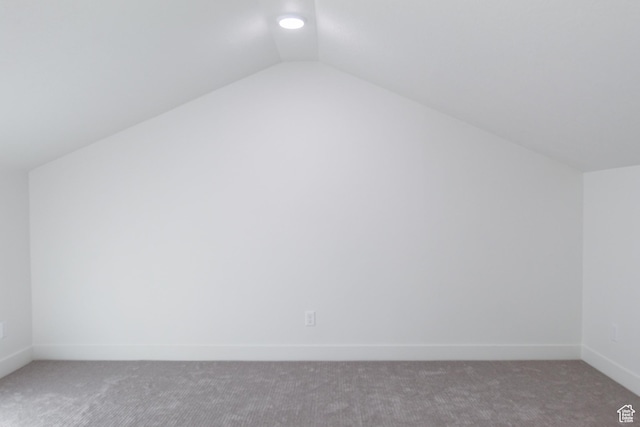 743 E 1250 S, Hyrum, UT 84319 - additional living space with carpet flooring and lofted ceiling