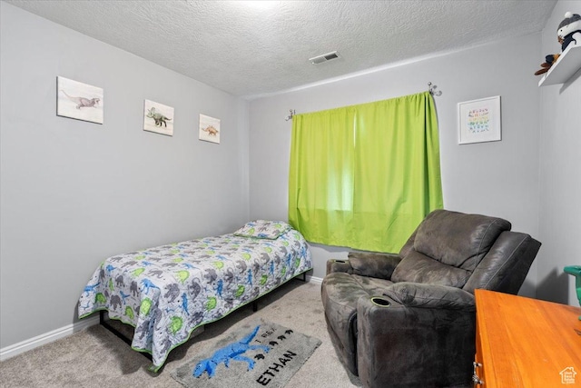 1298 S 1410 E, Provo, UT 84606 - carpeted bedroom featuring baseboards and a textured ceiling