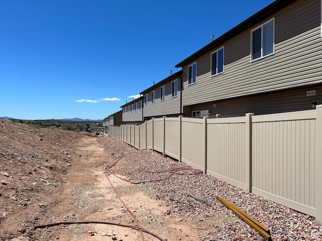 920 S 25 E # 18E, Cedar City, UT 84720 - view of yard with fence and a mountain view