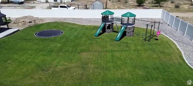 view of community playground