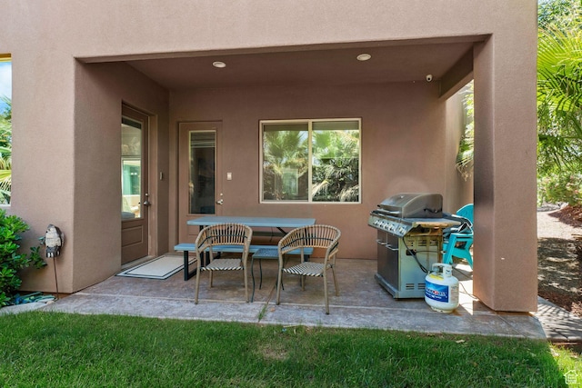 3258 S 4900 W, Hurricane, UT 84737 - view of patio / terrace with grilling area
