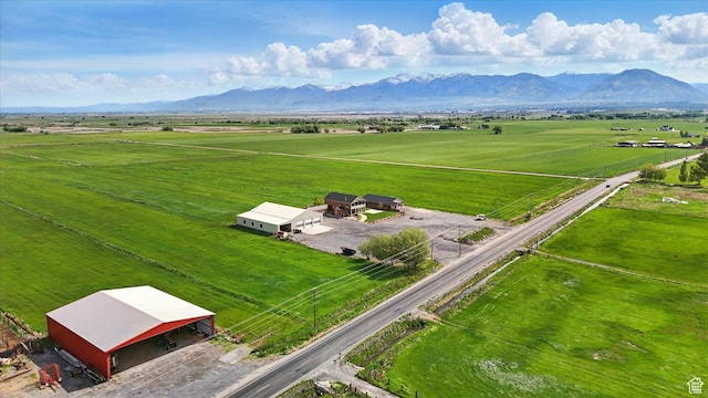 3703 W 600 S, Logan, UT 84321 - aerial view of sparsely populated area featuring a mountain backdrop