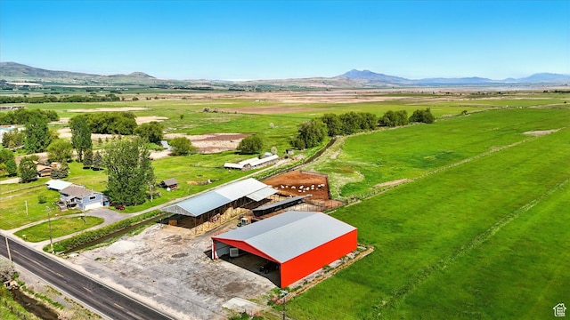 3703 W 600 S, Logan, UT 84321 - aerial view of sparsely populated area with mountains