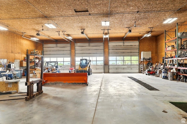 3703 W 600 S, Logan, UT 84321 - garage with a workshop area